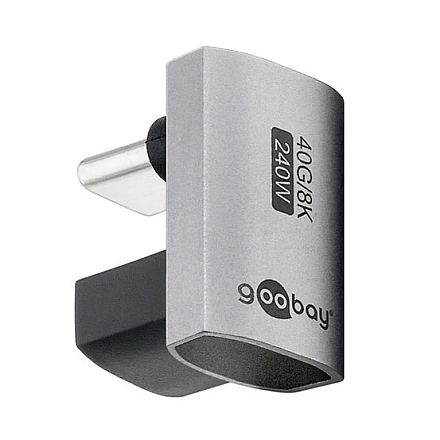 Goobay 74445 Adapter USB-C 180° U-Shape, USB4 | Goobay - 2