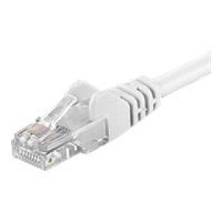Кабель патч-корд Goobay | 68633 CAT 6 U/UTP | PVC | Довжина кабелю: 1 м | Білий