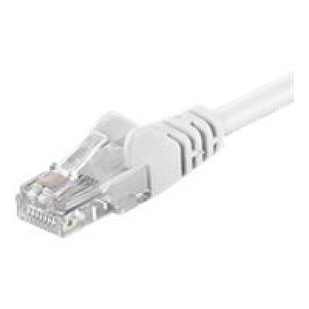 Кабель патч-корд Goobay | 68633 CAT 6 U/UTP | PVC | Довжина кабелю: 1 м | Білий - 1