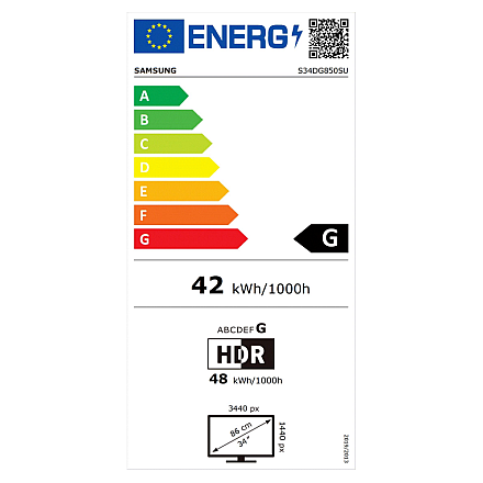 Samsung LS34DG850SUXDU 34 
