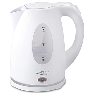 Чайник Adler AD1207 Standard 2000 W 1.5 L білий