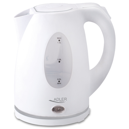 Чайник Adler AD1207 Standard 2000 W 1.5 L білий - 1