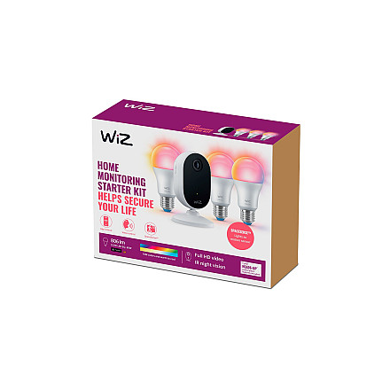 WiZ Smart WiFi Self-Моніторing Starter kit|8.5 W - 2