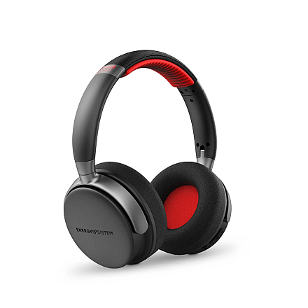Słuchawki Bluetooth Energy Sistem Power Sport, czarny/czerwony | Energy Sistem - 1