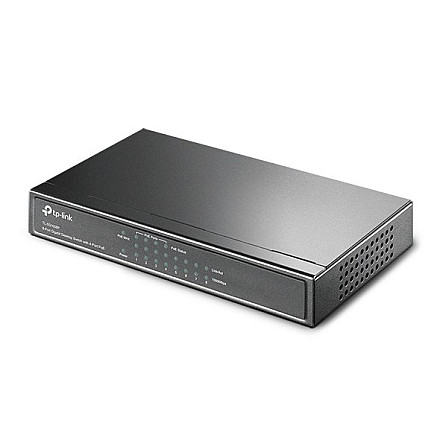 TP-LINK | Switch | TL-SG1008P | Niezarządzalny | Desktop | Porty 1 Gb/s (RJ-45) w liczbie 8 | Porty PoE w liczbie 4 | Typ zasilania Zewnętrzny | 36 miesięcy - 9