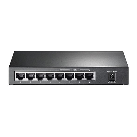 TP-LINK | Switch | TL-SG1008P | Niezarządzalny | Desktop | Porty 1 Gb/s (RJ-45) w liczbie 8 | Porty PoE w liczbie 4 | Typ zasilania Zewnętrzny | 36 miesięcy - 8
