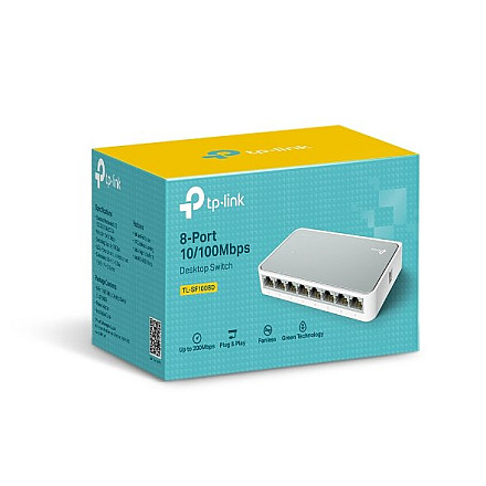 TP-LINK Switch TL-SF1008D Некерований - 5