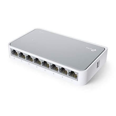 TP-LINK Switch TL-SF1008D Некерований - 6