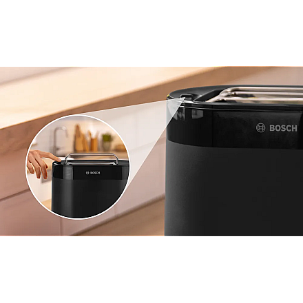 Toster kompaktowy Bosch TAT2M123 MyMoment Moc 950 W Liczba gniazd 2 - 6