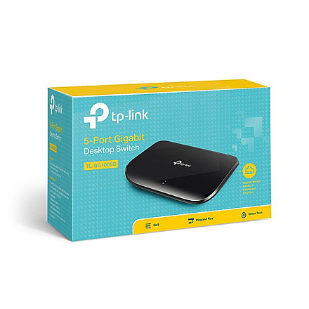 TP-LINK Комутатор TL-SG1005D Некерований - 14
