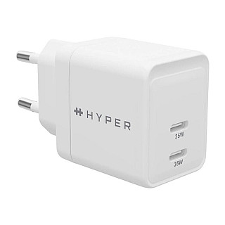 Зарядний пристрій HyperJuice® 35W USB-C GaN, біла | Hyper