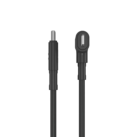 Hyper HyperJuice Silikonowy kabel USB-C для USB-C та Lightning Hybrid 60W, чорний | Hyper - 3