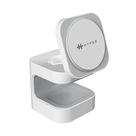 Magnetyczna podstawka заряджаюча Hyperjuice® Qi2 3 w 1, біла | Hyper - 4