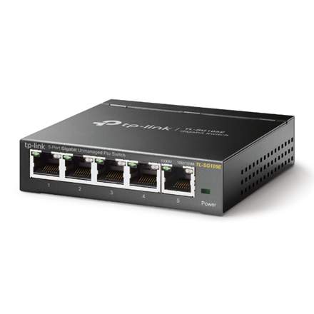TP-LINK Комутатор TL-SG105E Керований через мережу - 3