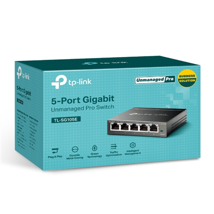 TP-LINK Комутатор TL-SG105E Керований через мережу - 2
