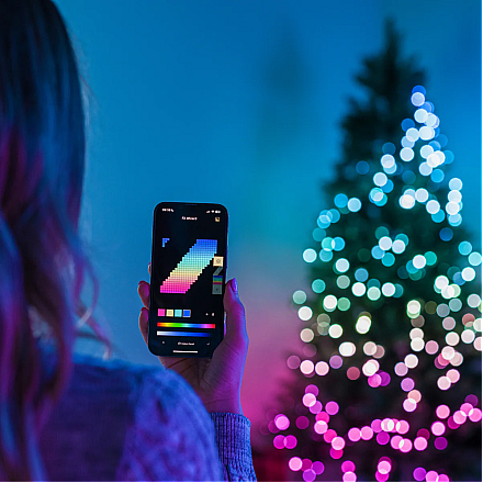 Twinkly Candies 100 діодів LED RGB у формі перлів, зелений провід, USB-C|Twinkly - 5