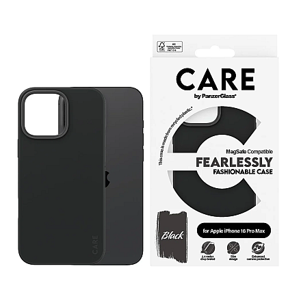 CARE by PanzerGlass Case Fashion Black MagSafe iPhone 16 Pro Max | CARE - 3
