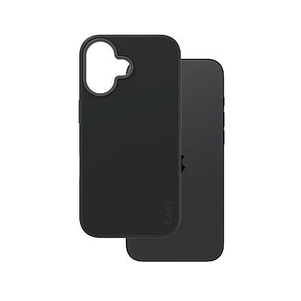 CARE by PanzerGlass Case Fashion Black MagSafe iPhone 16 | CARE - 2