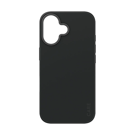 CARE by PanzerGlass Case Fashion Black MagSafe iPhone 16 | CARE - 1
