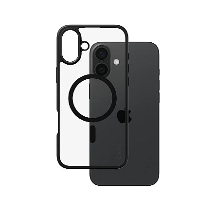 CARE by PanzerGlass Case Flagship Urban Combat Black MagSafe iPhone 16 Plus | CARE - 1