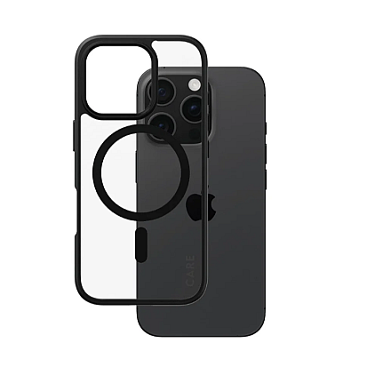CARE by PanzerGlass Case Flagship Urban Combat Black MagSafe iPhone16 PRO | CARE - 2