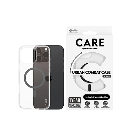 CARE by PanzerGlass Case Flagship Black MagSafe iPhone 16 Pro Max | CARE - 3