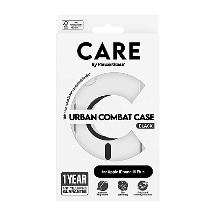 CARE by PanzerGlass Case Flagship Black MagSafe iPhone 16 Plus | CARE - 4