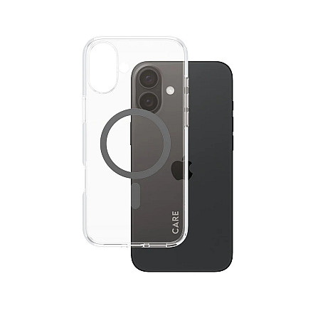 CARE by PanzerGlass Case Flagship Black MagSafe iPhone 16 Plus | CARE - 1