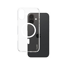 CARE by PanzerGlass Case Flagship White MagSafe iPhone 16 Plus | CARE