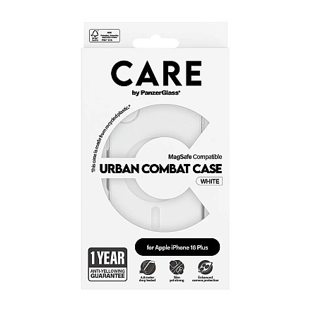 CARE by PanzerGlass Case Flagship White MagSafe iPhone 16 Plus | CARE - 4