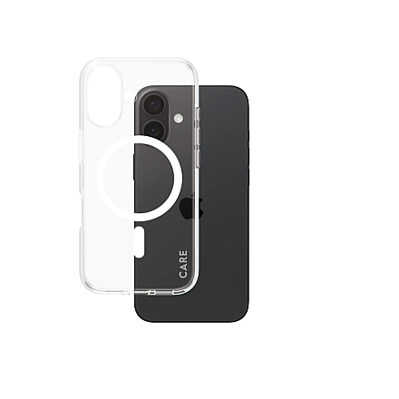 CARE by PanzerGlass Case Flagship White MagSafe iPhone 16 | CARE - 2
