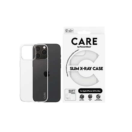 CARE by PanzerGlass Case Fashion X-Ray Soft Basic iPhone 16 Pro Max | CARE - 2
