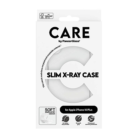CARE by PanzerGlass Case Fashion X-Ray Soft Basic iPhone 16 Plus | CARE - 4