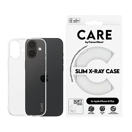 CARE by PanzerGlass Case Fashion X-Ray Soft Basic iPhone 16 Plus | CARE - 3