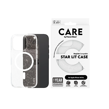 CARE by PanzerGlass Flagship Case Urban Combat Star Lit w. White MagSafe iPhone 16 Pro | CARE - 3