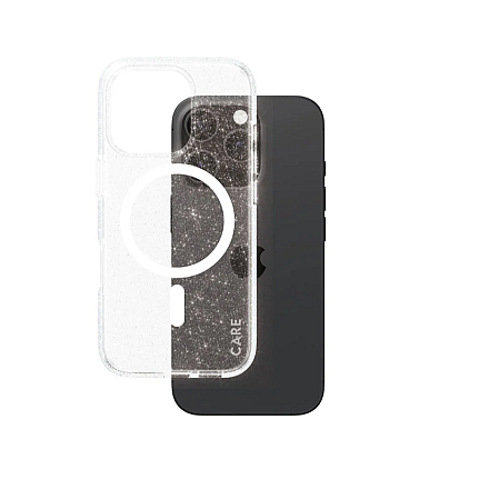 CARE by PanzerGlass Flagship Case Urban Combat Star Lit w. White MagSafe iPhone 16 Pro | CARE - 2