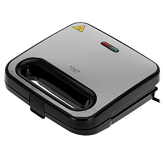 Тостер для бутербродів Adler AD 3076 1000 W Кількість пластин 1