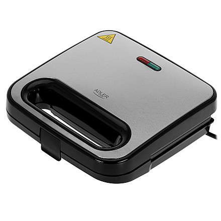 Тостер для бутербродів Adler AD 3076 1000 W Кількість пластин 1 - 1