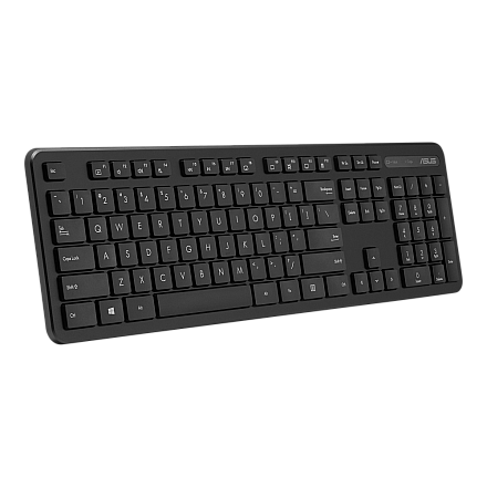 Asus CW100 | Zestaw klawiatura та mysz | Bezпровідний | USA | чорний - 6