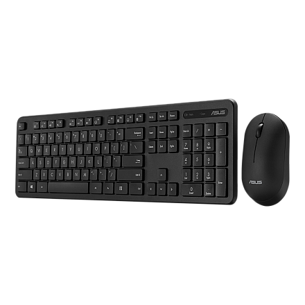 Asus CW100 | Zestaw klawiatura та mysz | Bezпровідний | USA | чорний - 2