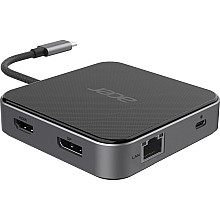 Acer 7-in-1 USB Type-C Dock Porty Ethernet LAN (RJ-45) 1
