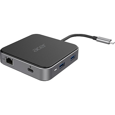 Acer 7-in-1 USB Type-C Dock Porty Ethernet LAN (RJ-45) 1 - 2