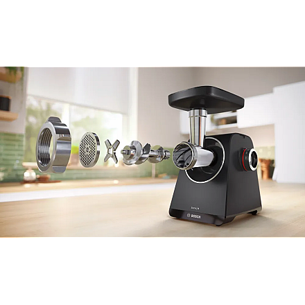 Bosch Food Mincer MFWS430B Чорний Кількість швидкостей 2 - 2