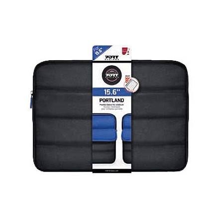 PORT DESIGNS PORTLAND 13/14" Briefcase, Black - 5