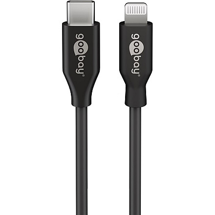 Goobay | Кабель Lightning USB-C для заряджання та synchronizacji | Круглий кабель - 1