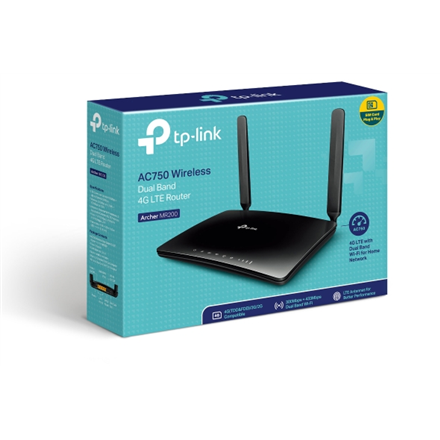 TP-LINK Маршрутизатор 4G LTE Archer MR200 802.11ac - 2