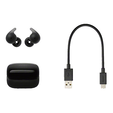 Бездротові навушники Sony WF-L910 LinkBuds Open, чорний | Sony - 4
