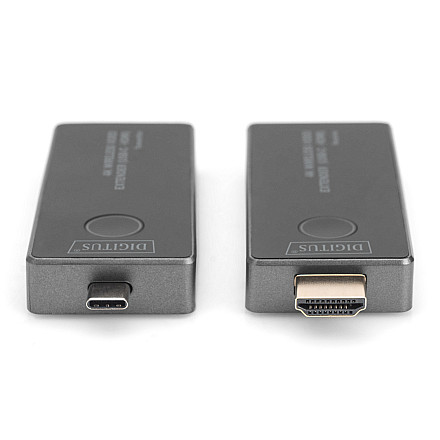 Digitus 4K Wireless Video Extender, 30 m (USB-C - HDMI) | DS-55324 | Black/Silver - 3