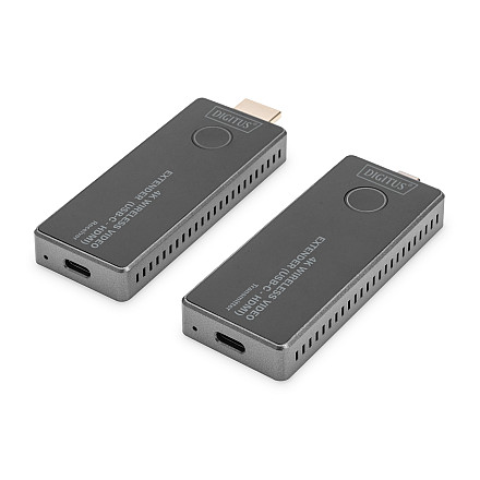 Digitus 4K Wireless Video Extender, 30 m (USB-C - HDMI) | DS-55324 | Black/Silver - 5