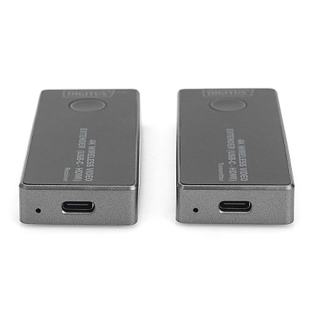 Digitus 4K Wireless Video Extender, 30 m (USB-C - HDMI) | DS-55324 | Black/Silver - 2